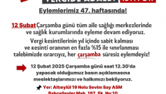 Vergide ve Gelirde Adalet İstiyoruz 47.hafta